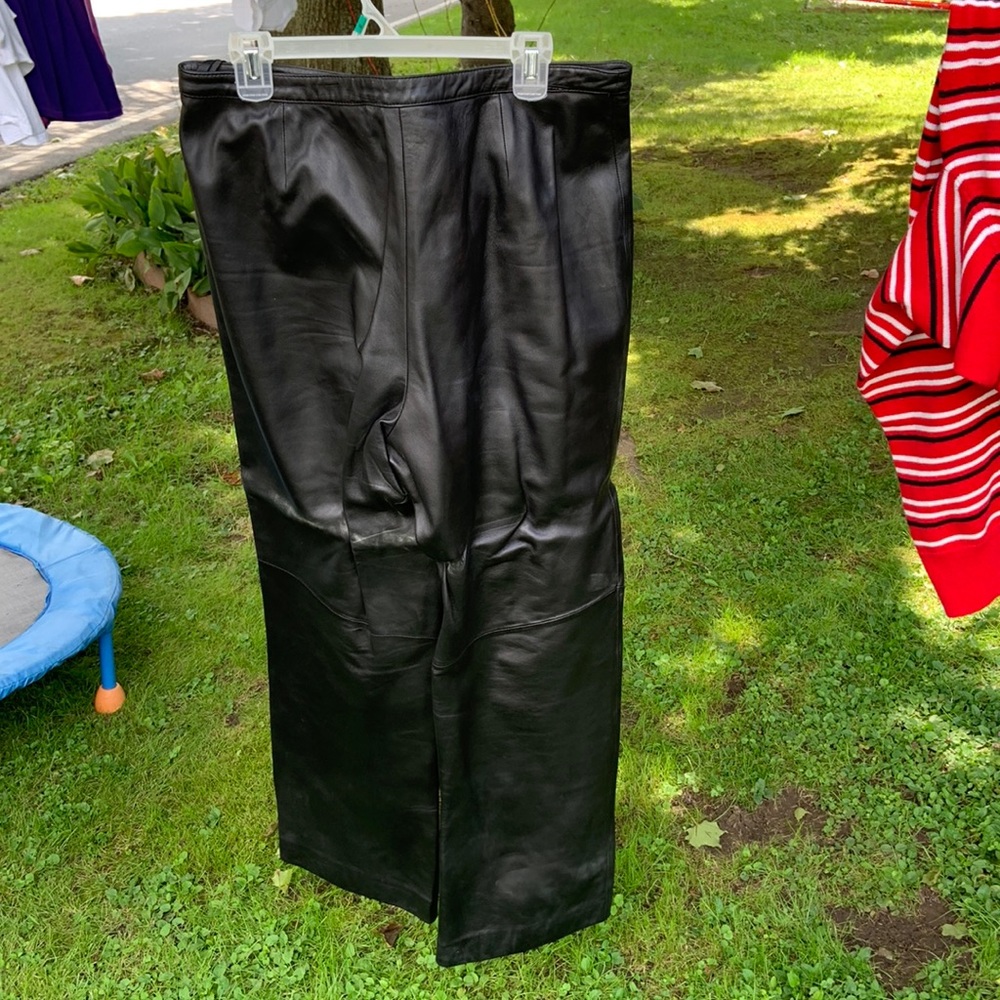 Valerie Stevens Leather Lined pants